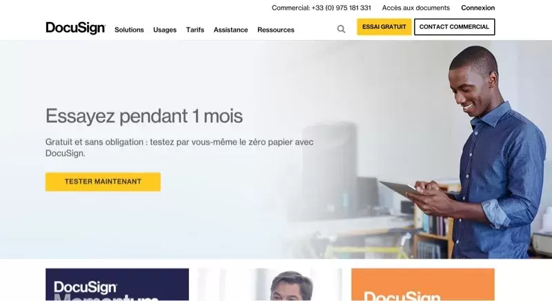 Docusign logiciel signature électronique