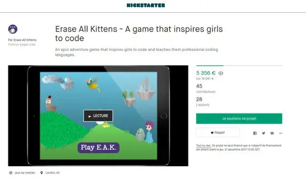 Eak kickstarter