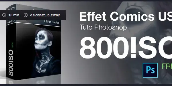 Effet comics pour tous vos portr