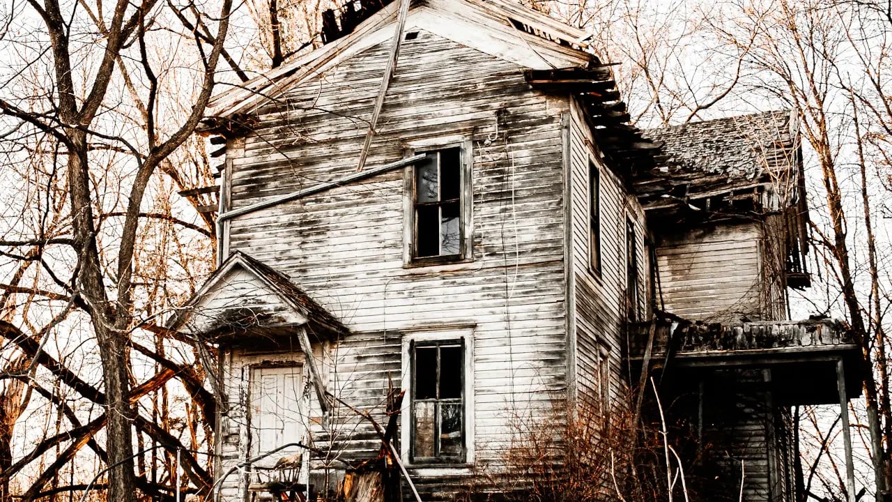 Fond d’écran Halloween PC : maison abandonnée