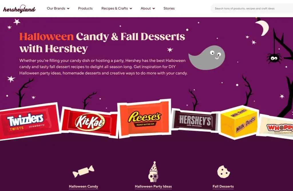 Blogduwebdesign relooker site web halloween landingpage