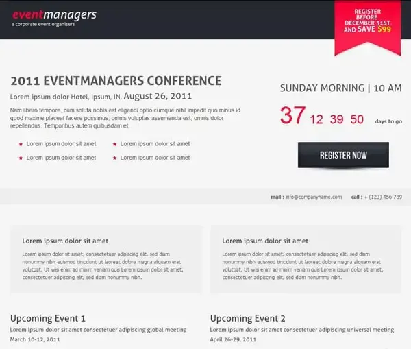 Event managers