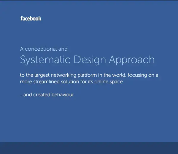 Facebook – New Look & Concept par Fred Nerby