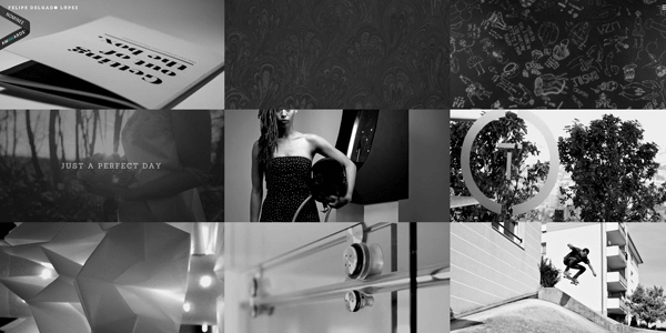 35 web designs qui utilisent un contraste en noir et blanc