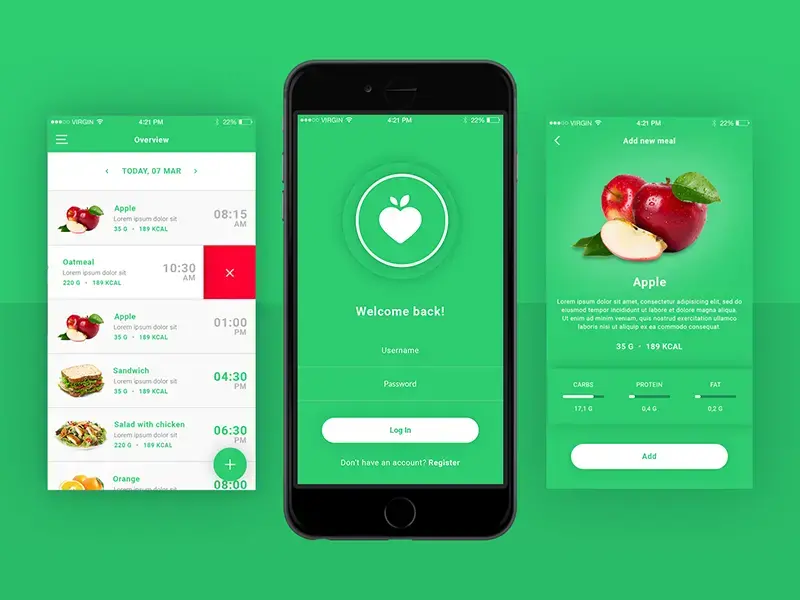 Fitapp dribbble par symu.co