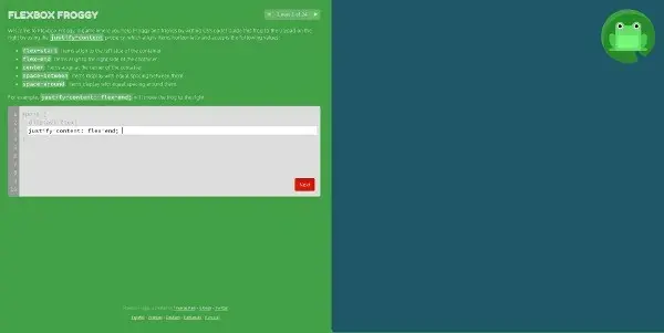 Flexbox froggy