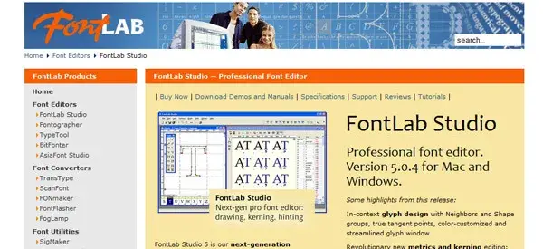 Fontlab large