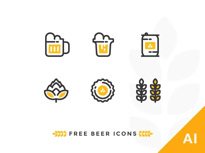 Free beer icons
