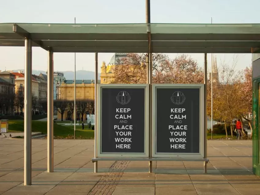 Free city light mock up 1000x750
