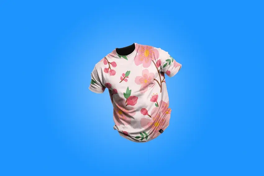 Free clean t shirt mockup