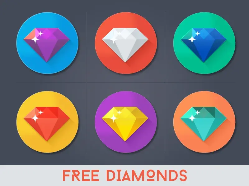 Free diamond icons