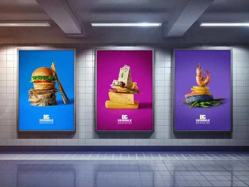 Free indoor advertising poster b
