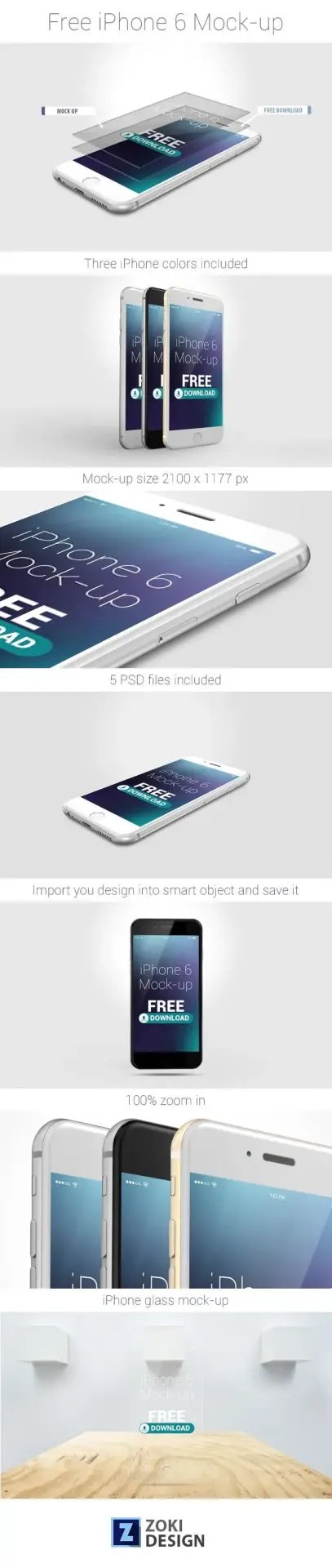 Free iphone 6 mock up