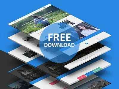 Themepie | Free One Page PSD Web Template par Mohammad Rasel