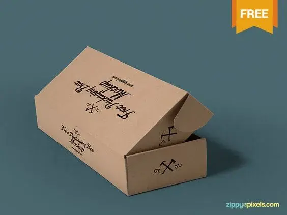 Free packaging box mockups