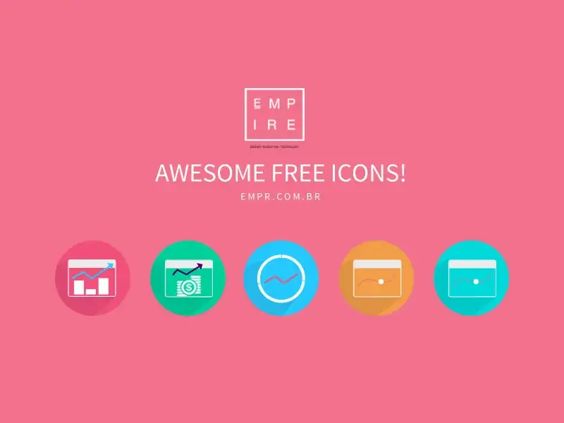 Free psd chart icons