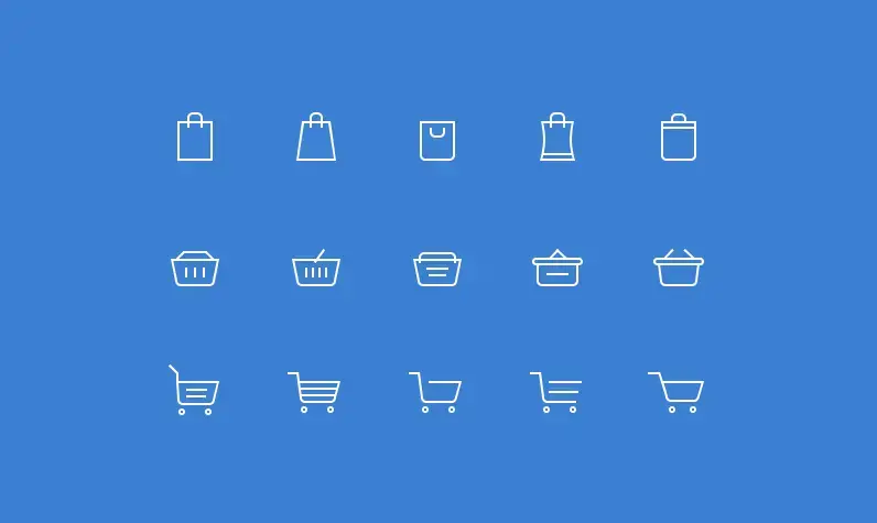 Free shopping cart icons alexey tretina