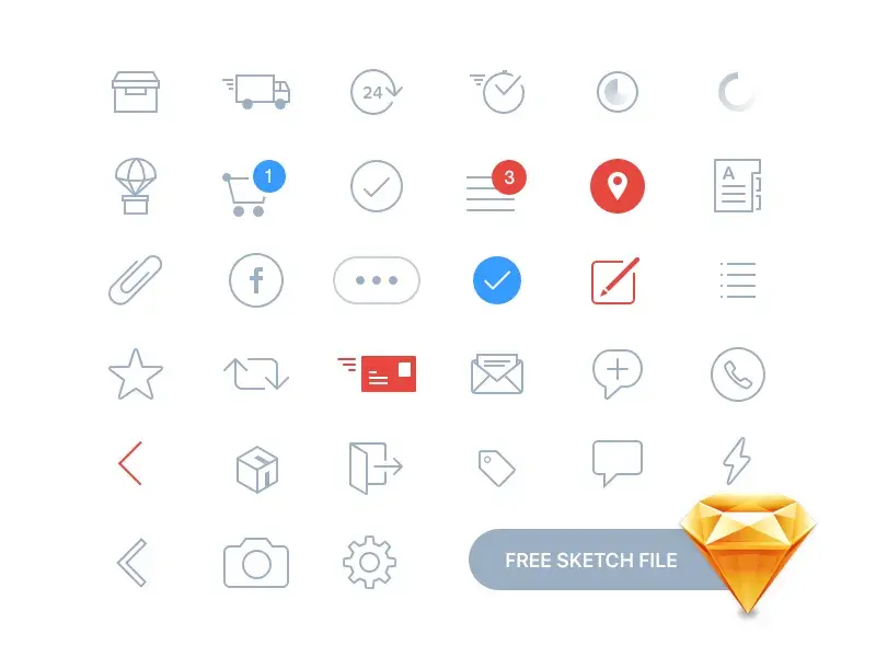 Free various icons for your project