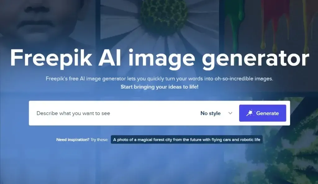 L'IA au service de vos projets visuels : Découvrez les Images Freepik AI