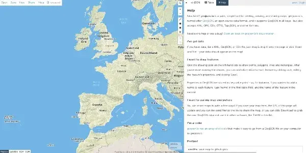 Maps Geojsonio