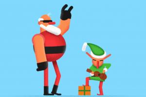 14 Gifs animés originaux pour souhaiter un Joyeux Noël