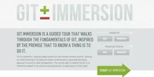 Git immersion