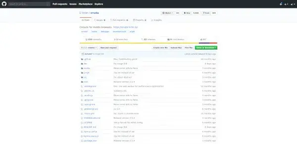 Github eruda