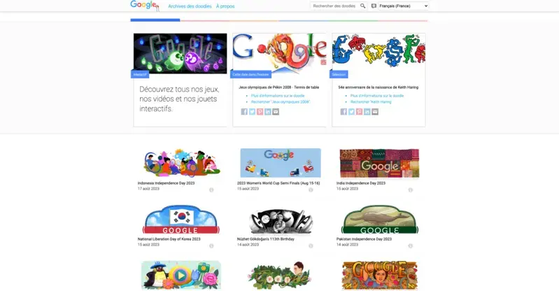 Google doodles