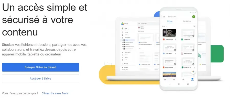 Google drive : partage, stockage et collaboration