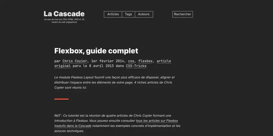 Guide complet flexbox
