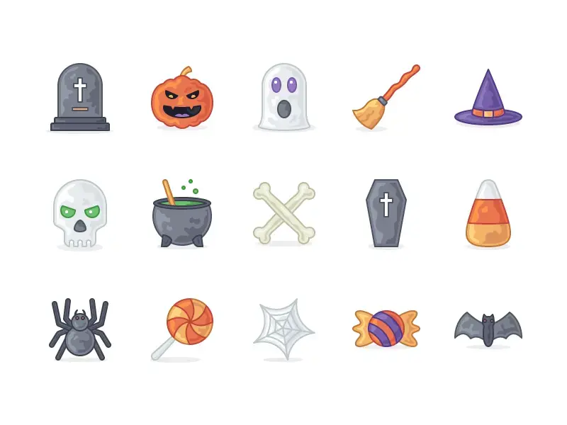 Halloween icons matthew skiles