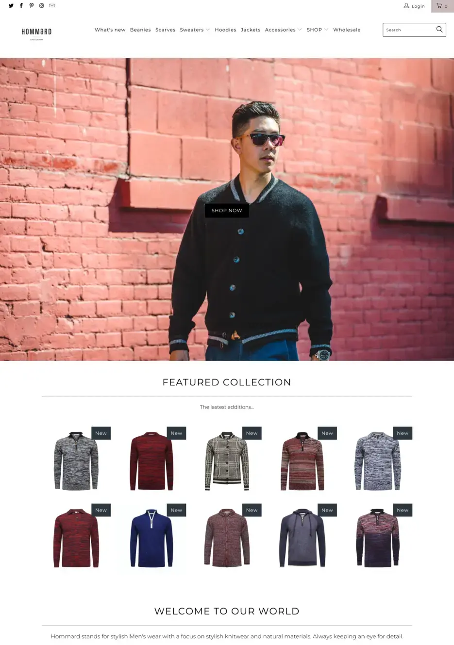 Hommard cashmere sweaters and more partie 1