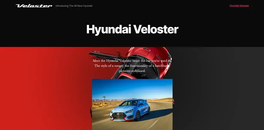 Hyundai Veloster - Official Site, Hyundai Motor Europe