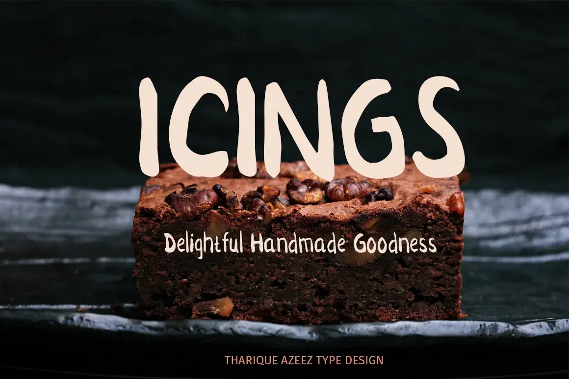 Icings free font