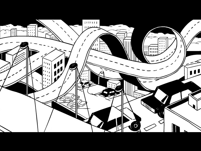 Illustrations animees noir