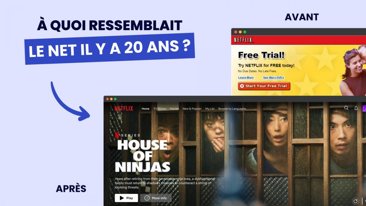 Redécouvrez à quoi ressemblait le net il y a 20 ans