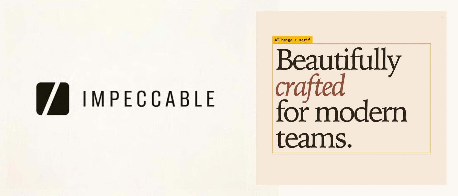 Impeccable : la skill qui apprend le design à votre agent IA