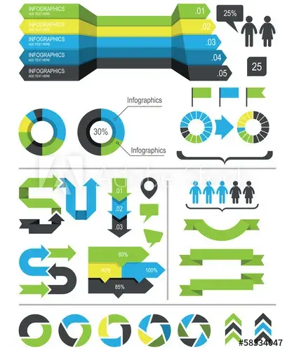 Infographics design elements and icons