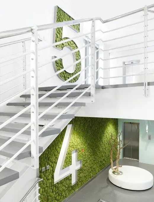 Projet enseigne signalétique Interieur batiment kkcg
