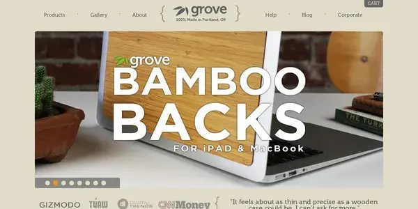 Iphone 5 case and ipad case by grove