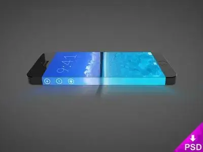 Iphone 7 Mockup Concept par Barin Cristian