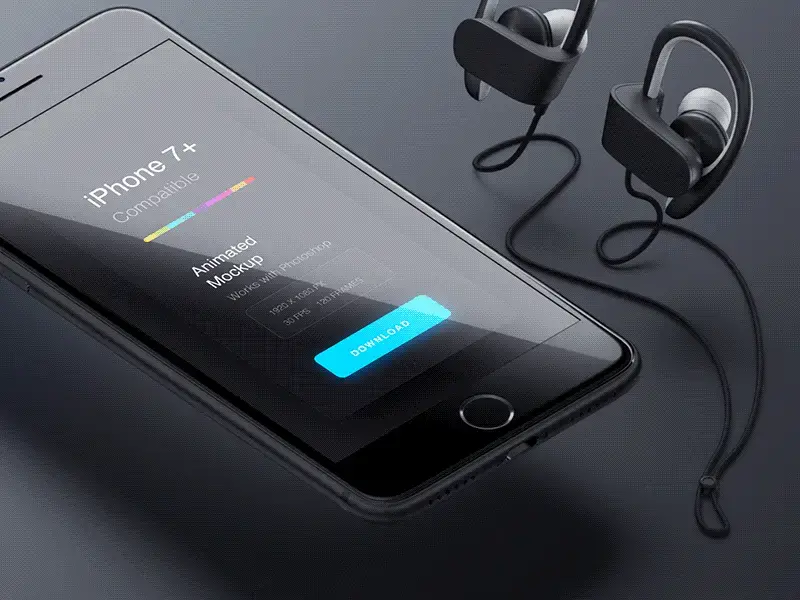 Iphone animated mockup par ruslanlatypov