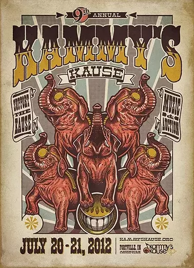 Kk 2012 flyer textured