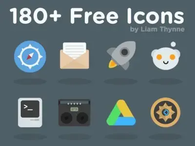 Kvasir: 180+ Free Icons par Liam Thynne