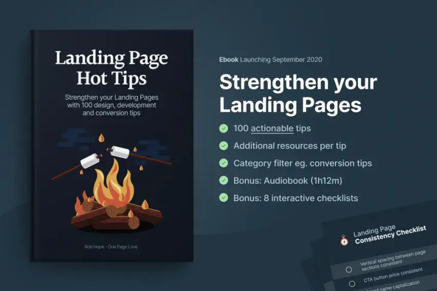 Landing page hot tips
