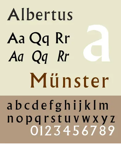 Les incises typographie
