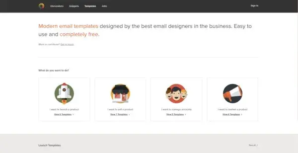 Litmus template email