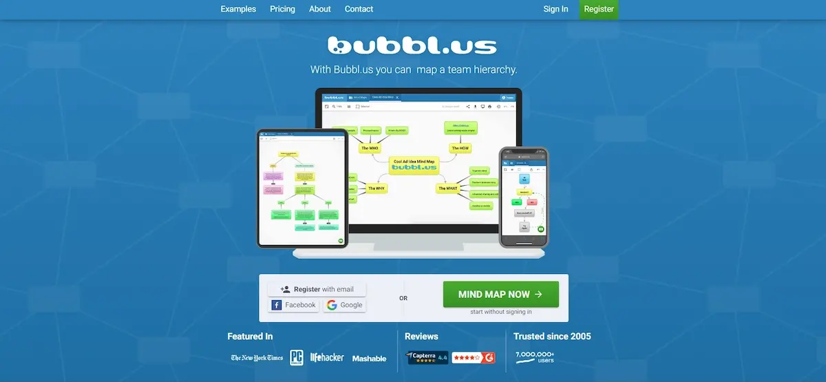 Logiciel mindmapping gratuit bubblus