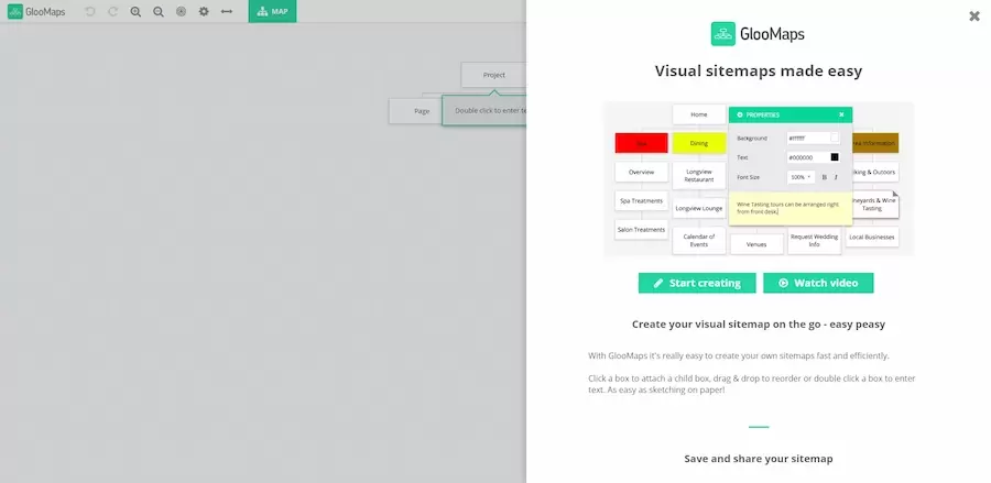 Logiciel mindmapping gratuit Gloomaps