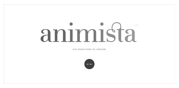 Créez des animations CSS sur demandes avec Animista